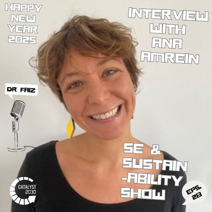 Ana Amrein, founder of podcast platform for social justice and social innovation