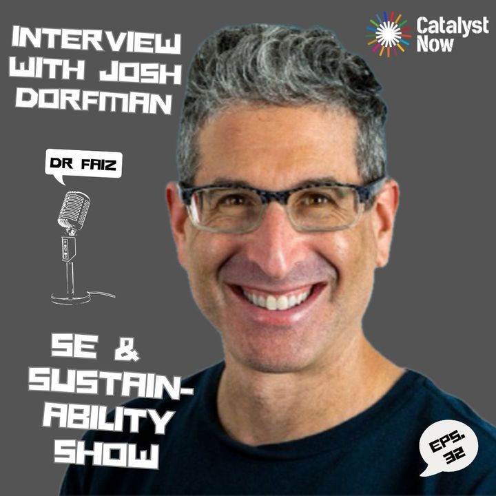 In this episode, we’re joined by Josh Dorfman, a climate entrepreneur, media innovator, and the voice behind The Lazy Environmentalist. Josh shares his journey building mission-driven companies like Plantd and Supercool,