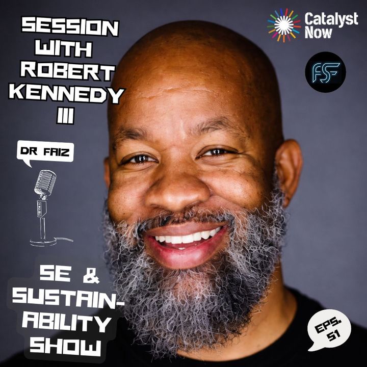 Podcast cover for Why Storytelling Matters for Leaders with Robert Kennedy III, focused on leadership, storytelling, communication, and influence.